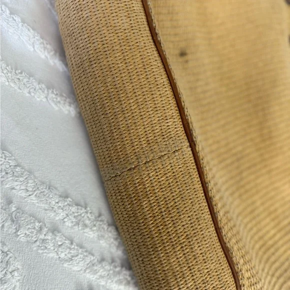 Michael Kors Woven Tan and Brown Shoulder Bag - Picture 8 of 15